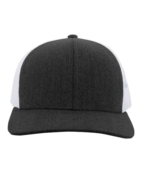 Pacific Headwear Heather Trucker Snapback Cap Pacific Headwear