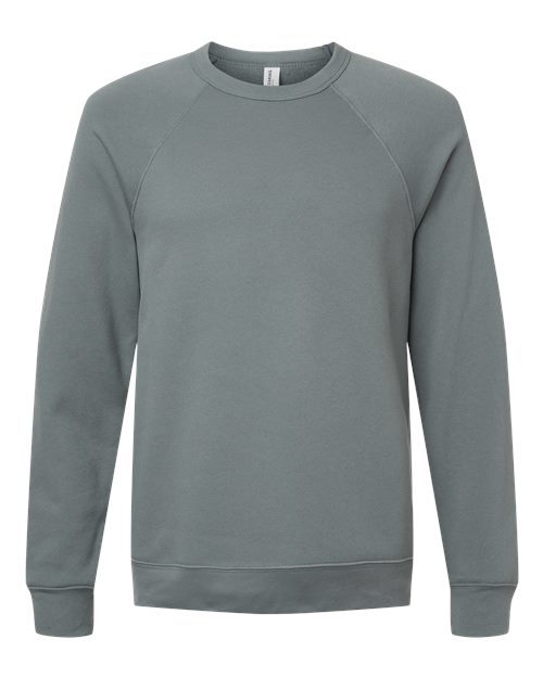Bella + Canvas Men's Sponge Fleece Raglan Sweatshirt Mens Apparel Sweatshirts & Fleece