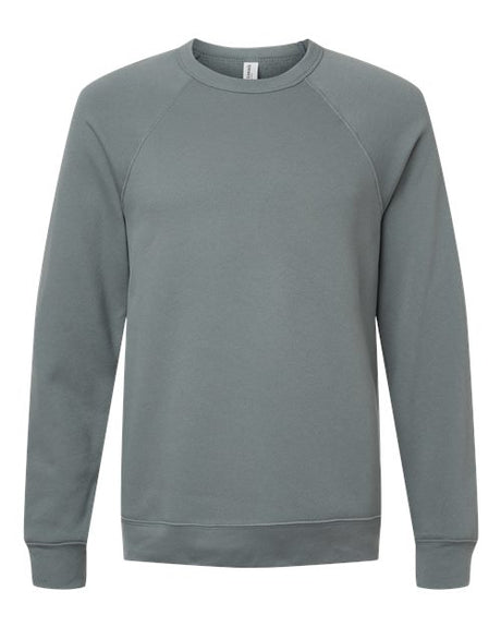 Bella + Canvas Men's Sponge Fleece Raglan Sweatshirt Mens Apparel Sweatshirts & Fleece