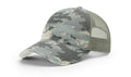 Richardson Garment Washed Printed Trucker Hat Richardson
