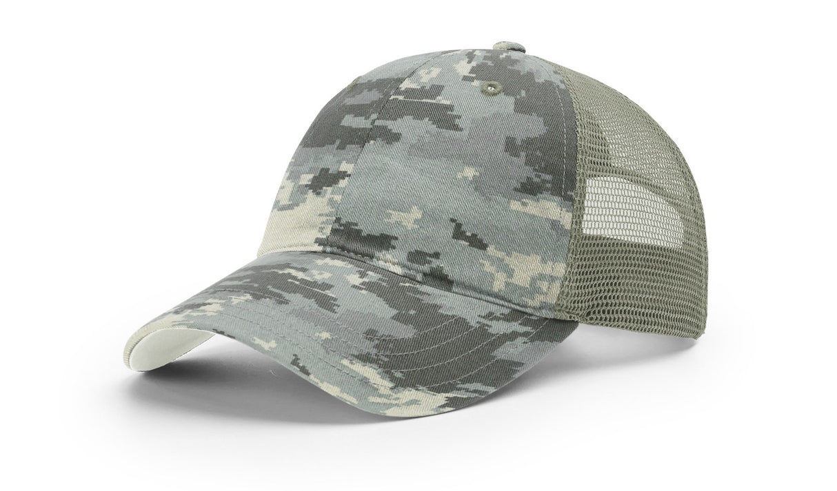 Richardson Garment Washed Printed Trucker Hat Richardson