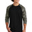 Sport-Tek Men's   Drift Camo Colorblock Long Sleeve Tee ST376LS