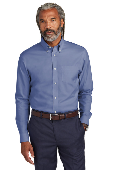 Brooks Brothers Wrinkle-Free Stretch Pinpoint Shirt. BB18000 Brooks Brothers