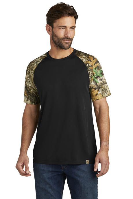 Russell Outdoors Realtree Colorblock Performance Tee. RU151 Russell Outdoors