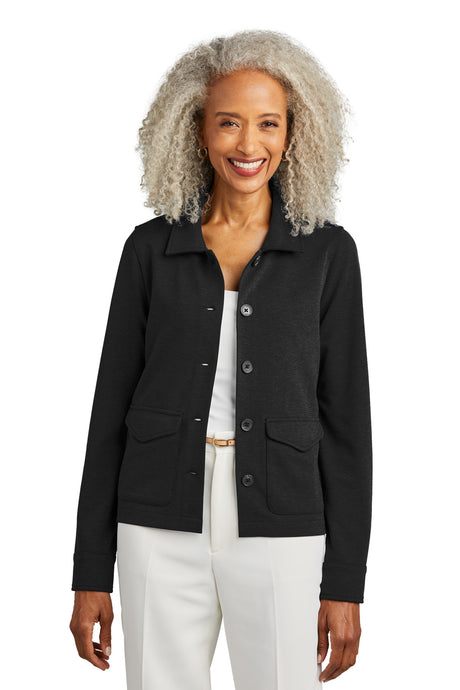 Brooks Brothers Women's Mid-Layer Stretch Button Jacket. BB18205 Brooks Brothers