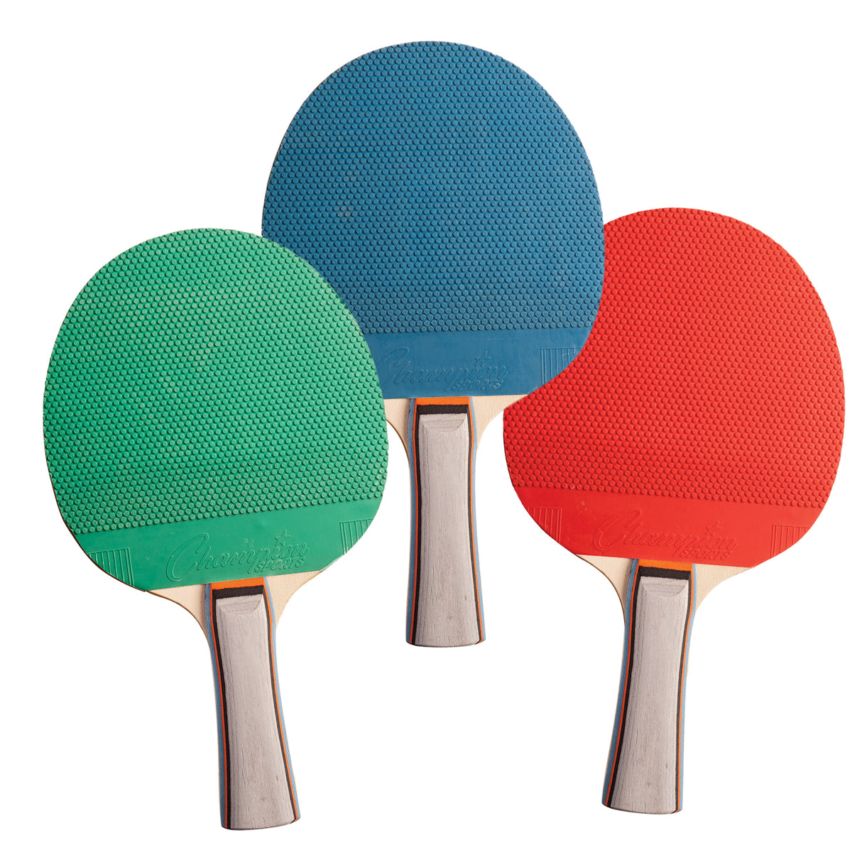 Champion Sports 5 Ply Rubber Table Tennis Paddle Champion Sports
