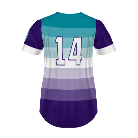 Holloway Babe Ruth Girls Sublimated Lightweight Short Sleeve Softball Jersey Team Softball Jerseys