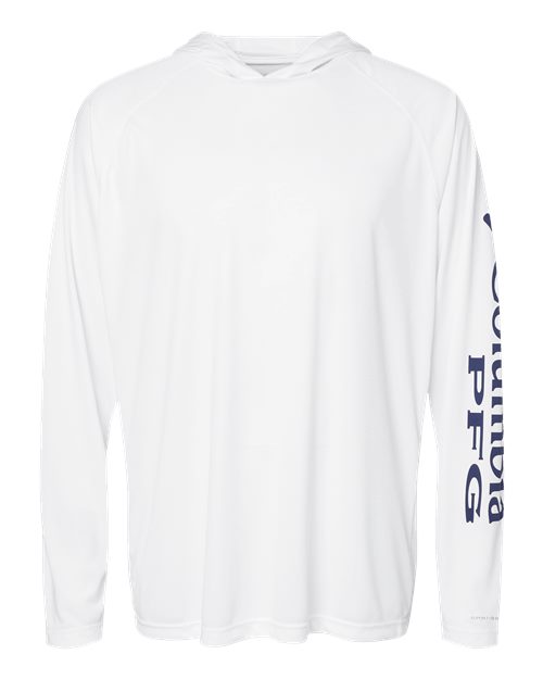 Columbia Men's PFG Terminal Tackle Hooded Long Sleeve T-Shirt Mens Apparel Shirts & Tops