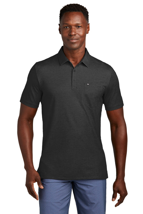 TravisMathew Men's Oceanside Heather Pocket Polo TM1MY404