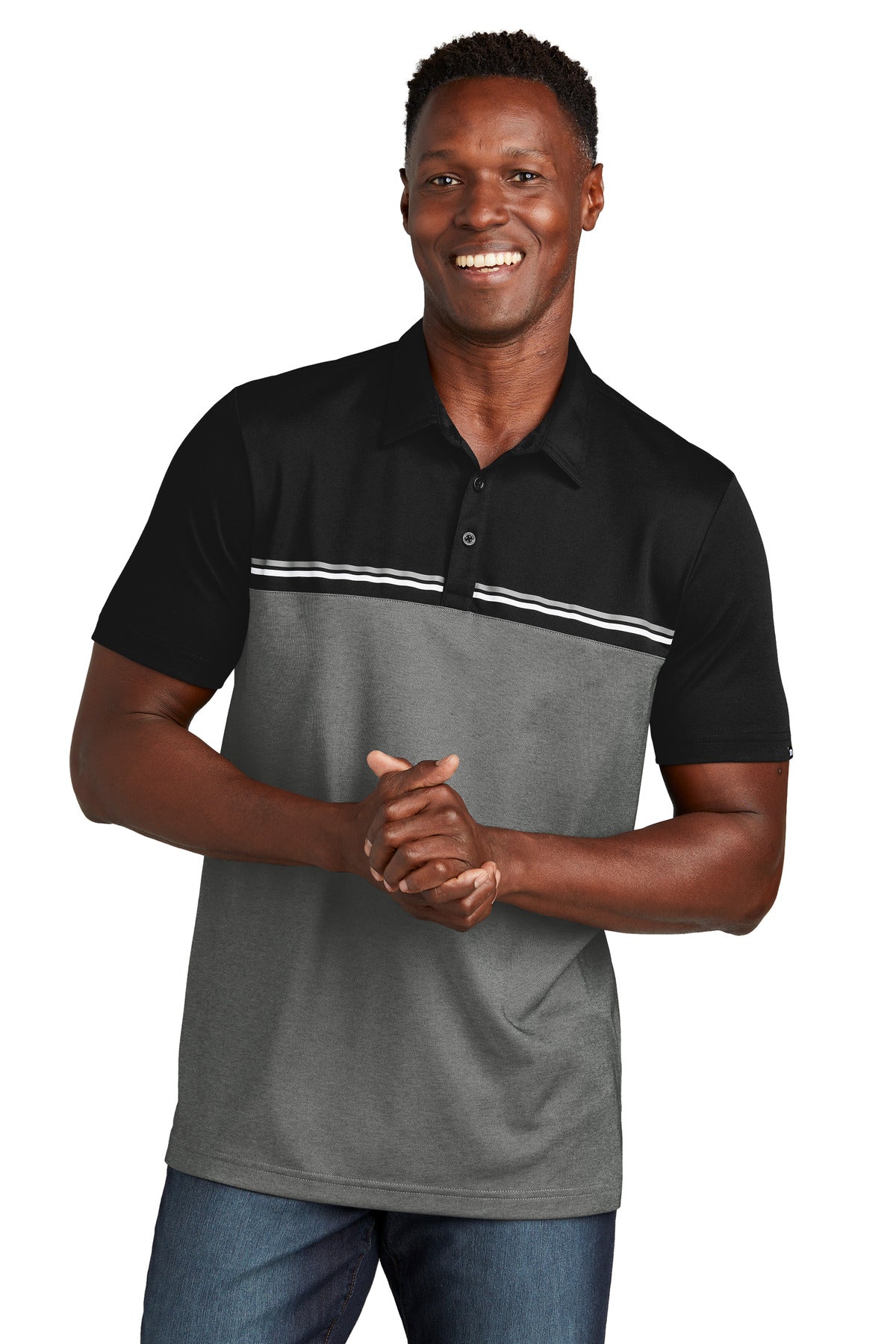 TravisMathew Men's Sunset Blocked Polo TM1MY401
