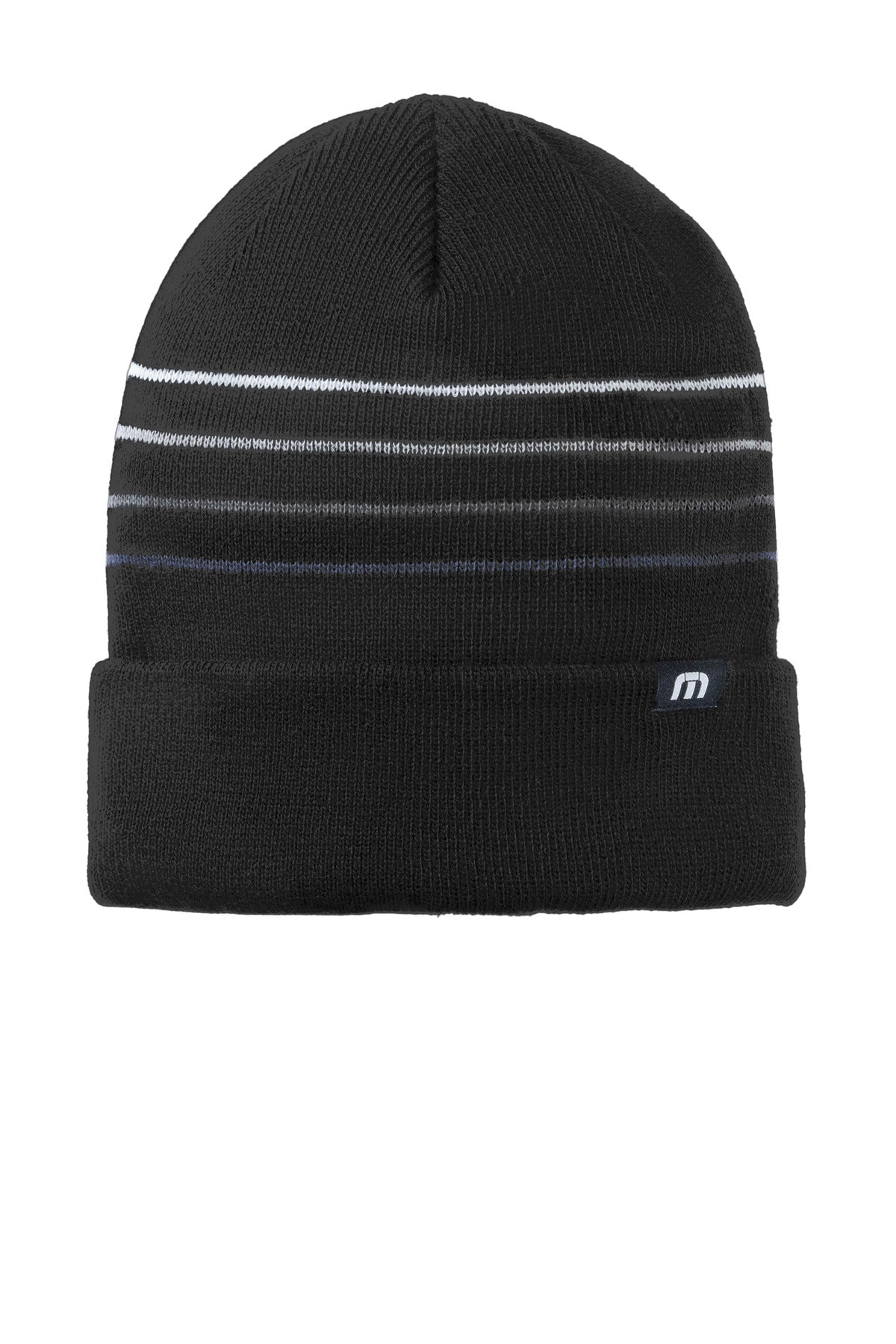 TravisMathew Men's Striped Cuffed Beanie TM1MY393