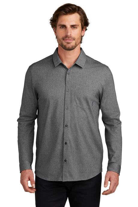 OGIO Men's Extend Long Sleeve Button-Up. OG161 OGIO