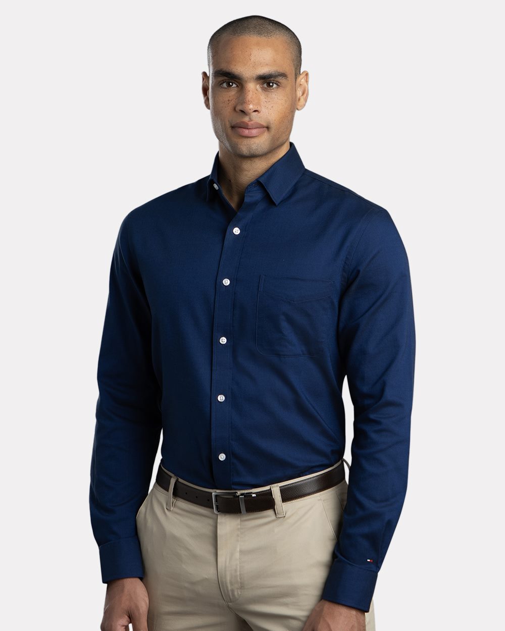 Tommy Hilfiger Men's New England Cotton Oxford Shirt Tommy Hilfiger