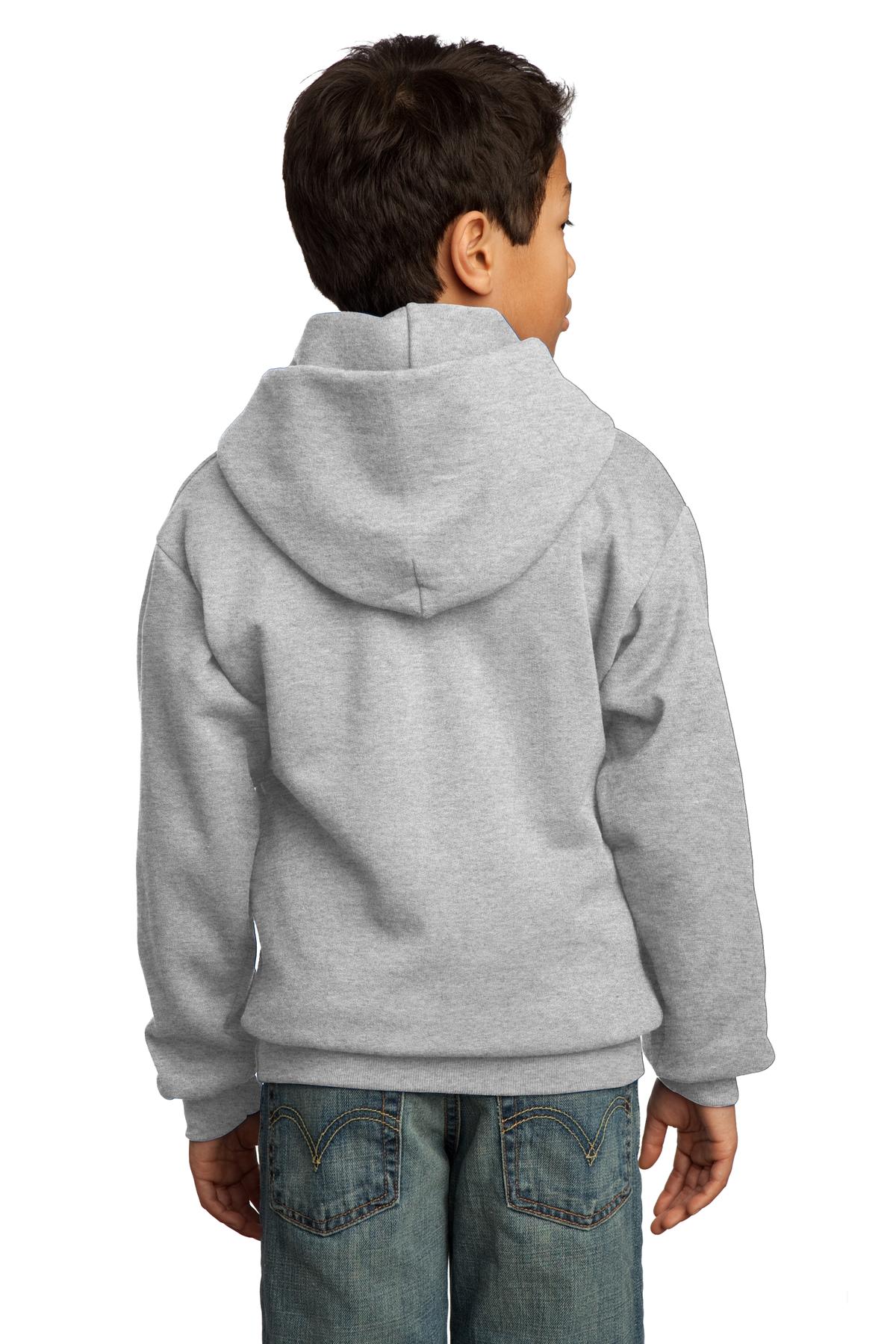 Port & Company Youth Core Fleece Pullover Hooded Sweatshirt