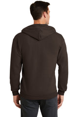 Port & Company - Men's Core Fleece Full-Zip Hooded Sweatshirt
