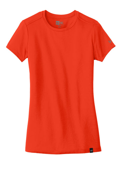 New Era Women's Heritage Blend Crew Tee. LNEA100 Corporate Apparel Shirts & Tops