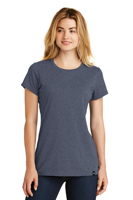 New Era Women's Heritage Blend Crew Tee. LNEA100 Corporate Apparel Shirts & Tops