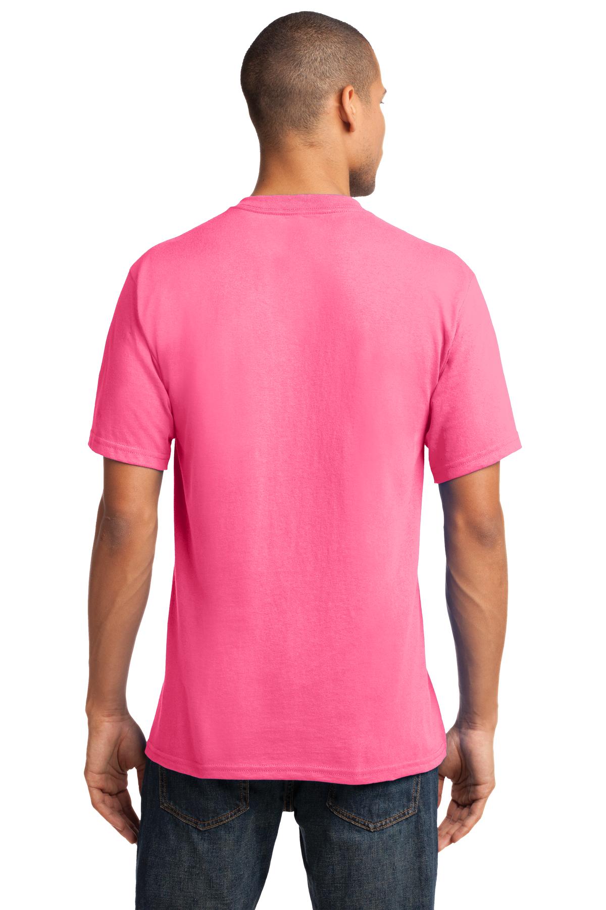 Port & Company - Men's Core Cotton V-Neck Tee
