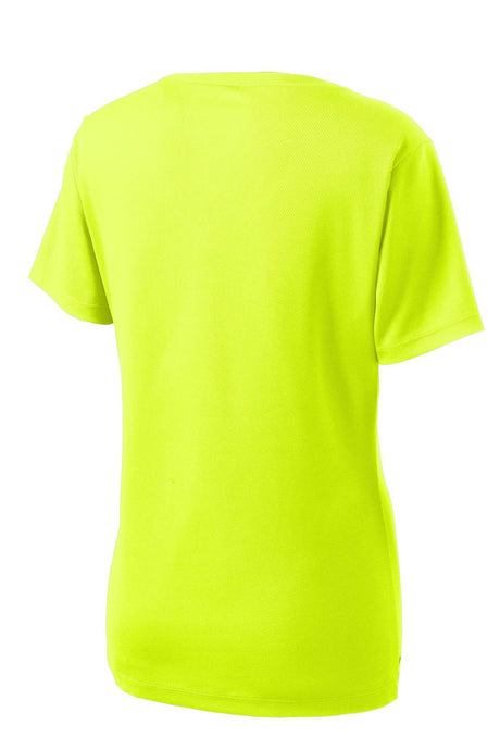 Sport-Tek Women's PosiCharge RacerMesh V-Neck Tee Womens Apparel Shirts & Tops