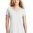 New Era Women's Heritage Blend V-Neck Tee. LNEA101 New Era