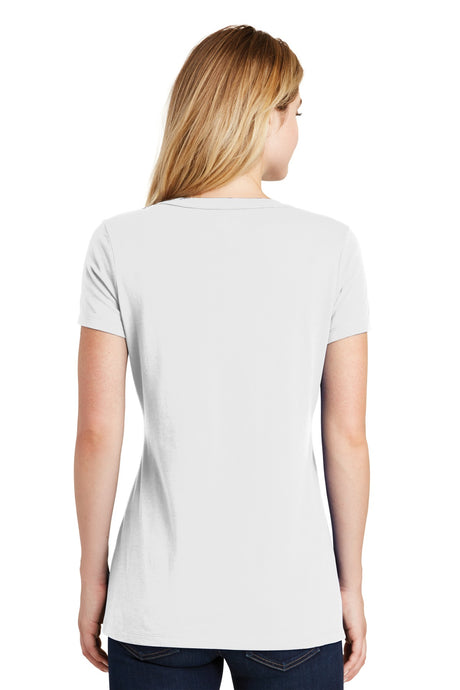 New Era Women's Heritage Blend V-Neck Tee. LNEA101 New Era