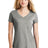 New Era Women's Heritage Blend V-Neck Tee. LNEA101 New Era