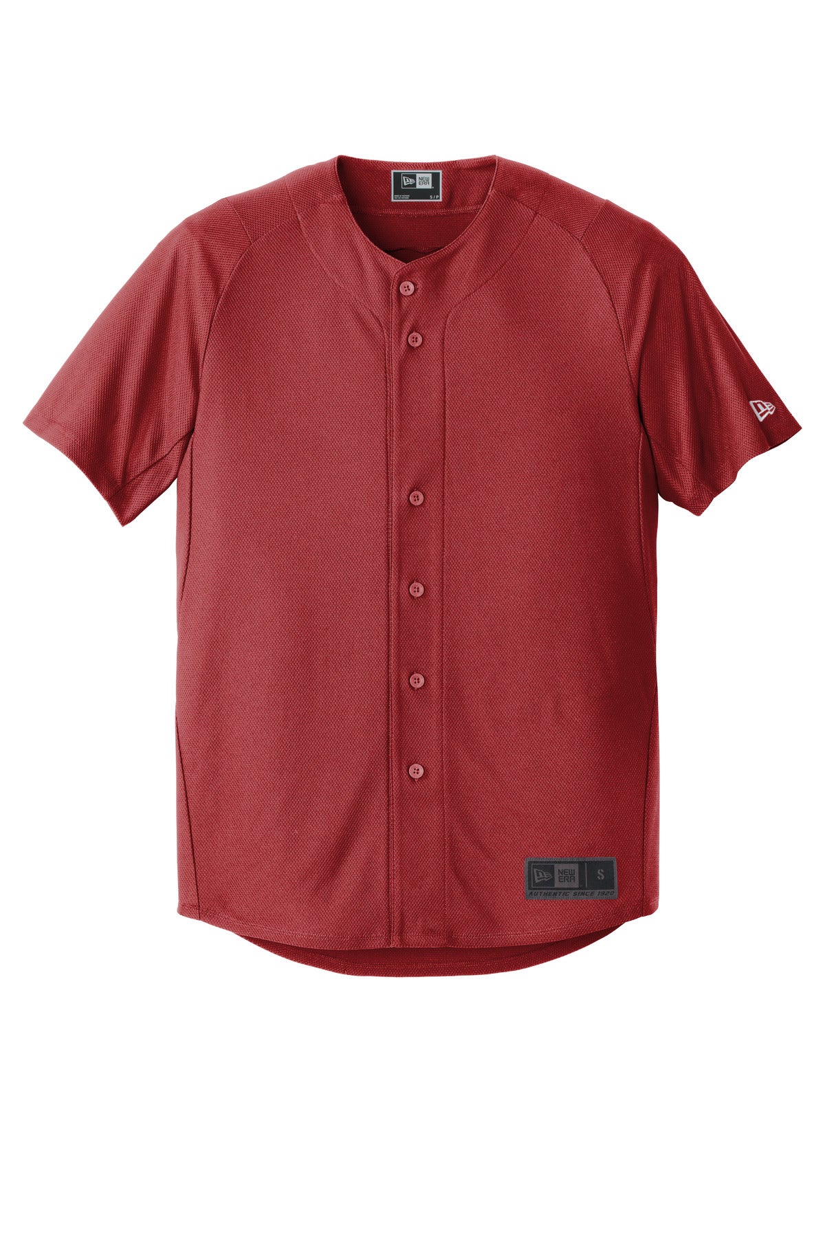 New Era Men's Diamond Era Full-Button Jersey. NEA220 New Era