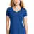 New Era Women's Heritage Blend V-Neck Tee. LNEA101 New Era