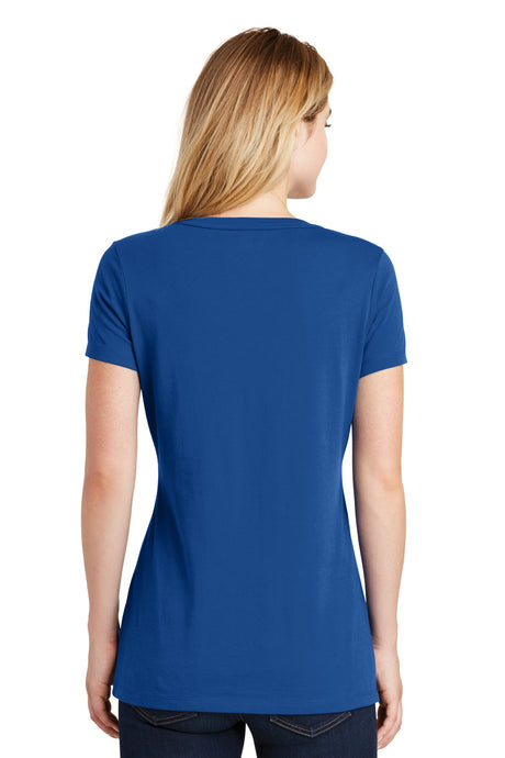 New Era Women's Heritage Blend V-Neck Tee. LNEA101 New Era