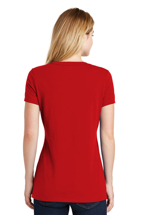 New Era Women's Heritage Blend V-Neck Tee. LNEA101 New Era