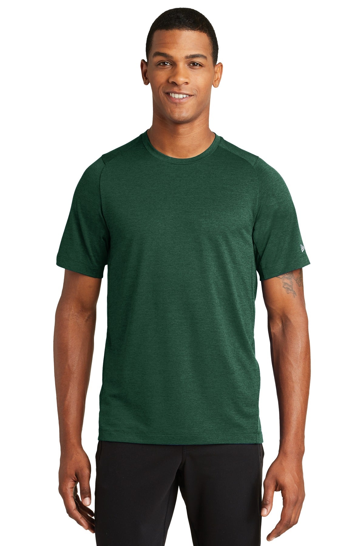 New Era Men's Series Performance Crew Tee. NEA200 New Era