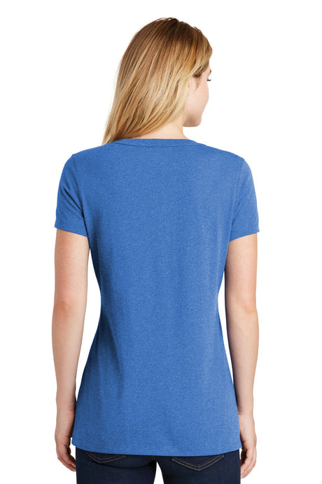 New Era Women's Heritage Blend V-Neck Tee. LNEA101 New Era