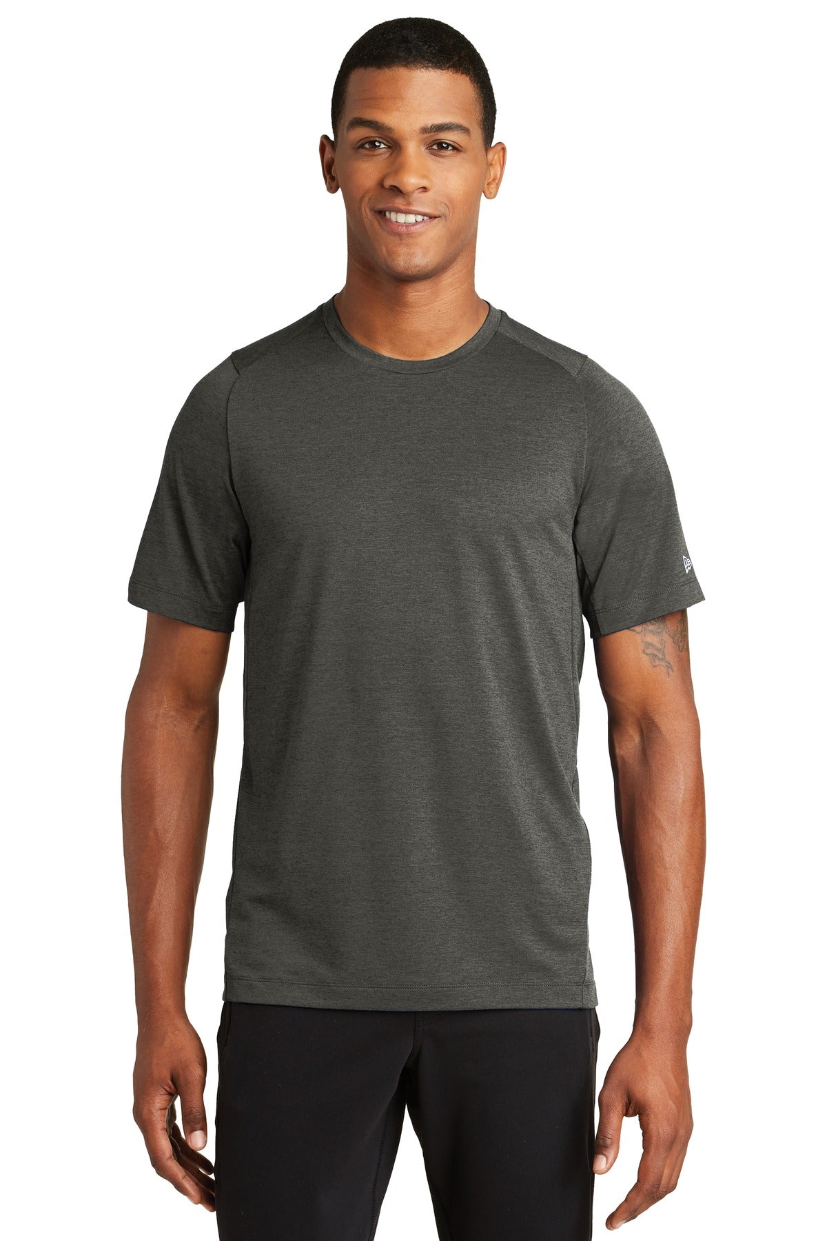 New Era Men's Series Performance Crew Tee. NEA200 New Era