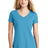 New Era Women's Heritage Blend V-Neck Tee. LNEA101 New Era