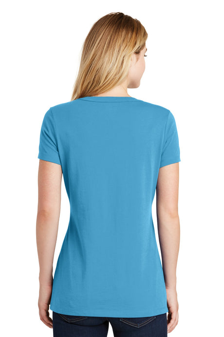 New Era Women's Heritage Blend V-Neck Tee. LNEA101 New Era