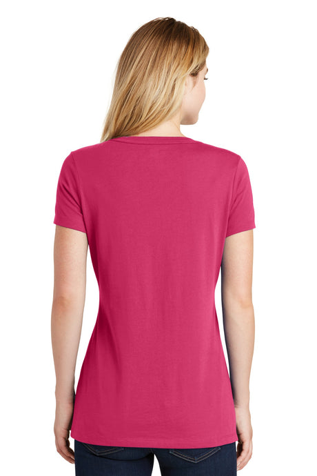 New Era Women's Heritage Blend V-Neck Tee. LNEA101 New Era