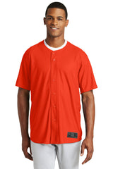 New Era Men's Diamond Era Full-Button Jersey. NEA220 New Era