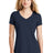 New Era Women's Heritage Blend V-Neck Tee. LNEA101 New Era