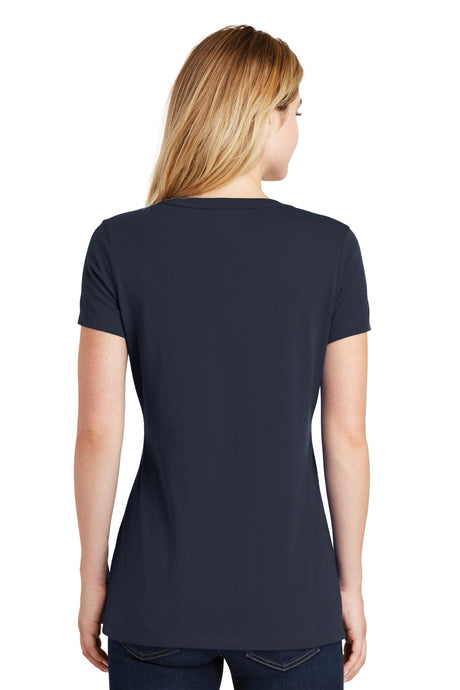 New Era Women's Heritage Blend V-Neck Tee. LNEA101 New Era