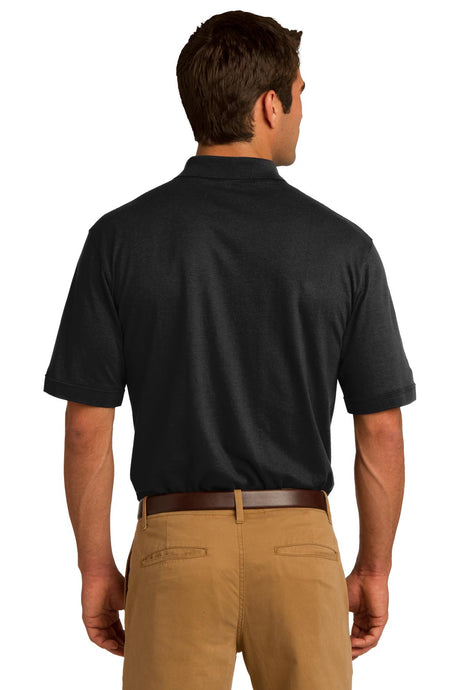 Port & Company Men's Core Blend Jersey Knit Pocket Polo Mens Apparel Shirts & Tops