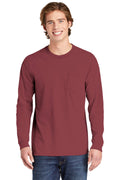 Comfort Colors Men's Heavyweight Ring Spun Long Sleeve Pocket Tee. 4410 Comfort Colors
