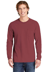 Comfort Colors Men's Heavyweight Ring Spun Long Sleeve Pocket Tee. 4410 Comfort Colors