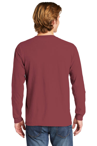 Comfort Colors Men's Heavyweight Ring Spun Long Sleeve Pocket Tee. 4410