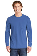 Comfort Colors Men's Heavyweight Ring Spun Long Sleeve Pocket Tee. 4410 Comfort Colors