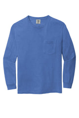 Comfort Colors Men's Heavyweight Ring Spun Long Sleeve Pocket Tee. 4410 Comfort Colors