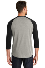 New Era Men's Heritage Blend 3/4-Sleeve Baseball Raglan Tee. NEA104 New Era
