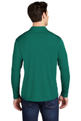 Sport-Tek Men's Posi-UV Pro Long Sleeve Polo Sport-Tek