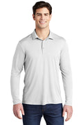 Sport-Tek Men's Posi-UV Pro Long Sleeve Polo Sport-Tek