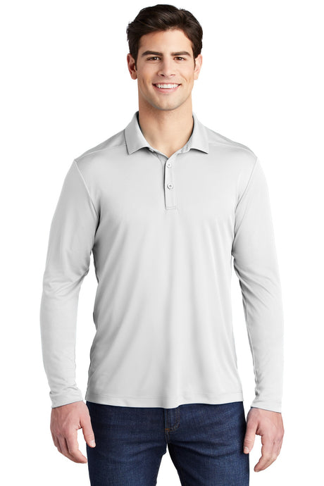 Sport-Tek Men's Posi-UV Pro Long Sleeve Polo Sport-Tek