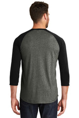 New Era Men's Heritage Blend 3/4-Sleeve Baseball Raglan Tee. NEA104 New Era